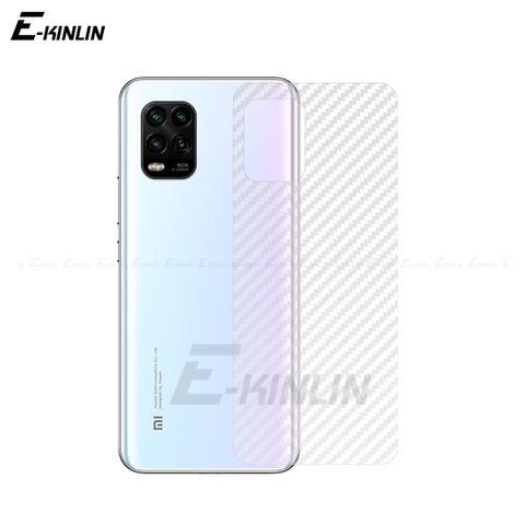 Película protectora de fibra de carbono para Xiaomi Mi 11 10i 10T 5G Note 10 Ultra 9T 9 8 Lite Pro SE Protector de pantalla no vidrio ► Foto 1/6