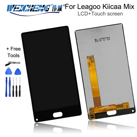 Pantalla LCD mixta de 5,5 pulgadas para móvil, montaje de digitalizador con pantalla táctil, accesorios de teléfono para Kiicaa Mix, pieza de reparación y herramientas, para LEAGOO Kiicaa ► Foto 1/6