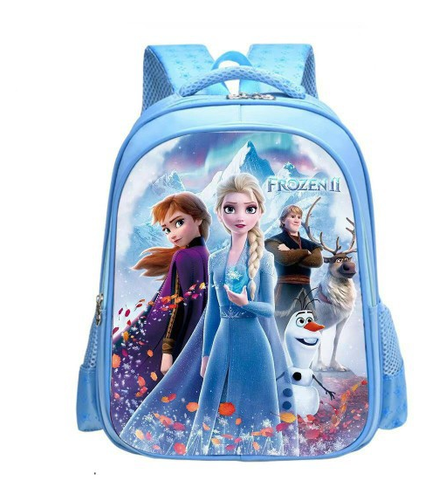 Mochila escolar de dibujos animados de Disney para niñas, bonita mochila para guardería, elsa, Anna ► Foto 1/6