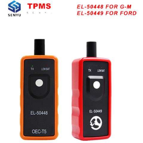 EL-50449 EL50449 TPMS para Ford 50448 EL-50448 para GM Sensor de Monitor de presión de neumático herramienta de activación TPMS + OEC-T5 TPMS escáner ► Foto 1/6