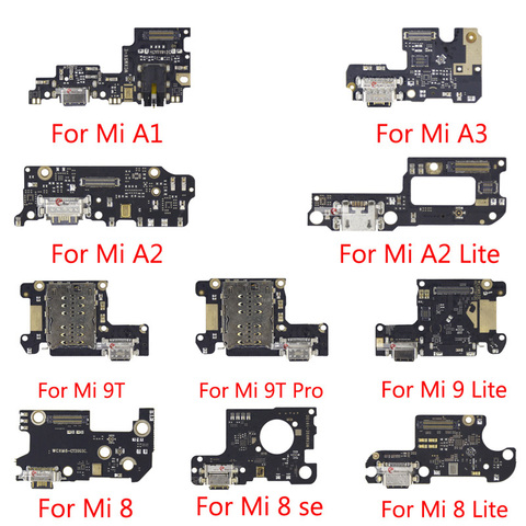 Cargador USB para XiaoMi Mi 9T Pro 9 8 SE A3 A1 A2 Lite, conector de puerto de carga, Cable flexible ► Foto 1/6