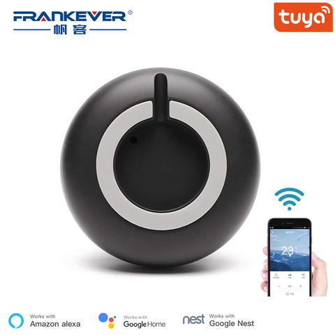 FrankEver Mini Smart IR Universal de Control remoto de TV AC voz trabajo remoto con Alexa Google asistente ► Foto 1/6