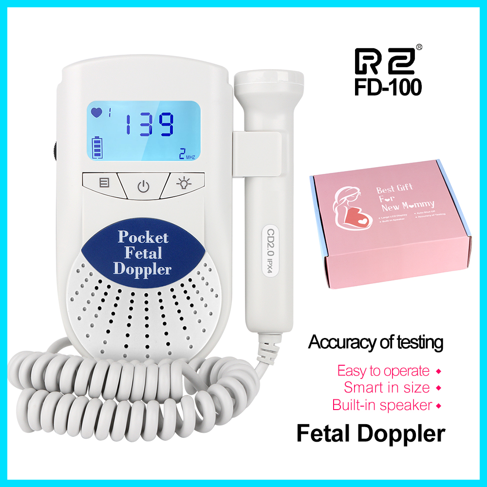 Són Monitor de bebé con ultrasonido Detector Fetal de sonido Fetal 