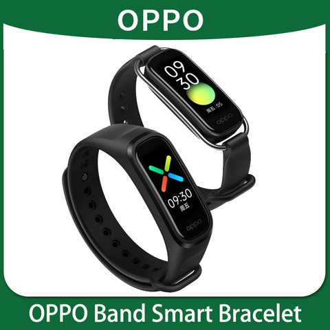 OPPO-pulsera deportiva con Bluetooth, reloj inteligente con registro de actividad, natación, ritmo cardíaco, sueño, resistente al agua, oppo ► Foto 1/6