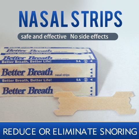 Tiras nasales Better breath para mejorar la respiración, tiras nasales antirronquidos, para dormir y ronquidos, para mejorar la salud, 100-1000 Uds. ► Foto 1/6