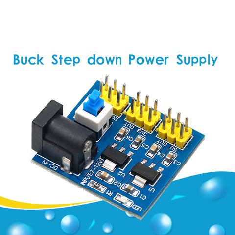 DC-DC-módulo de potencia de 3,3 V, 5V, 12V, 3,3 V, 5V, 12V, voltaje de salida múltiple, conversión en caliente ► Foto 1/5