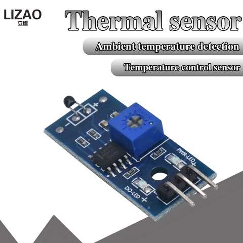 Termistor Módulo sensor de temperatura Módulo sensor térmico térmica sensores la salida digital/Interruptor de control de temperatura ► Foto 1/6