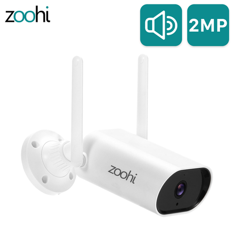 Zoohi-cámara IP de vídeo de vigilancia exterior, inalámbrica, Wifi, visión nocturna, Audio bidireccional, Wifi, 1080P ► Foto 1/6