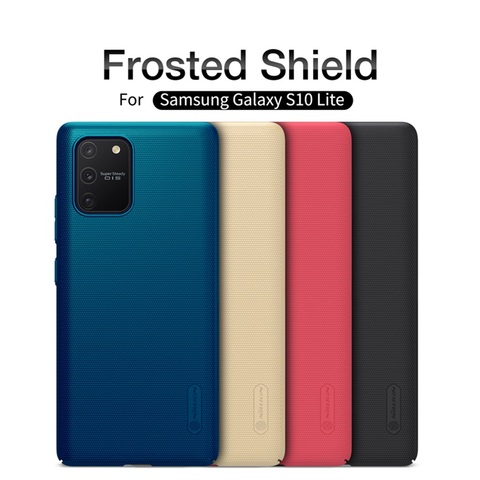 Funda para Samsung Galaxy S10 Lite Caso 10 Lite cubierta estuche protector Super esmerilado Nillkin de duro de la contraportada de la PC para Samsung S10 Lite ► Foto 1/6