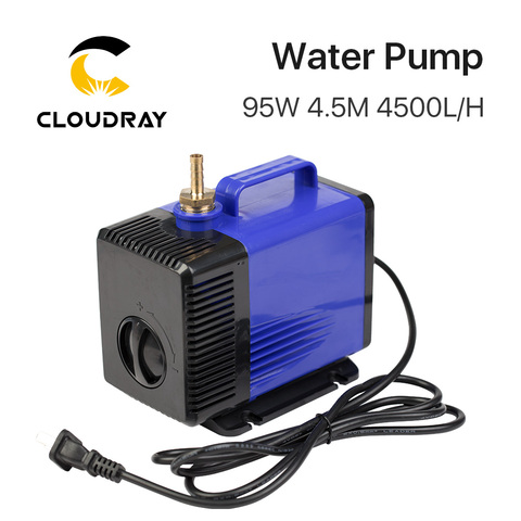 Bomba sumergible de bomba de agua 95 W 4,5 M 4500L/H IPX8 220 V para CO2 de grabado láser, máquina de corte ► Foto 1/4