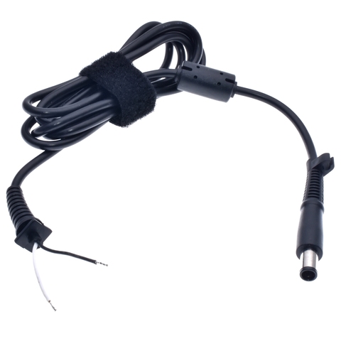 7,4x5,0mm Cable de alimentación conector Jack DC cargador adaptador enchufe Cable de alimentación para ordenador portátil HP DELL 1,2 M ► Foto 1/6