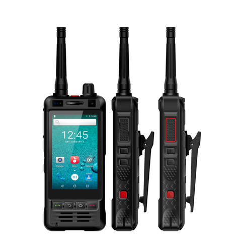 3G Wifi Radio W5 Android 6,0 teléfono PTT Radio IP67 UHF Walkie Talkie 5MP Cámara REALPTT ZELLO internet radio POC transceptor ► Foto 1/6