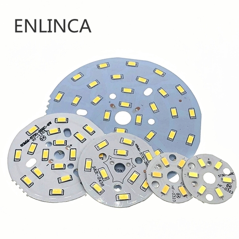 Panel de lámpara Led de brillo SMD, 3W, 5W, 7W, 9W, 12W, 15W, 18W, 20W, 24W, 3 uds., SMD5730 ► Foto 1/6