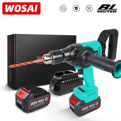 WOSAI MT-Serie 20V sin escobillas taladro eléctrico 130NM eléctrica sin cuerda destornillador 1/2 