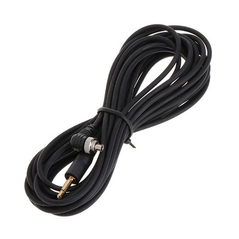 Cable de sincronización para PC, enchufe macho de 3,5mm a macho, disparador de luz para accesorios de fotografía de estudio ► Foto 1/6