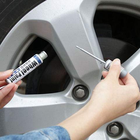 Rotulador para reparación de arañazos de coche, rotulador de Reparación de pintura de rueda de neumático, resistente al agua, no tóxico, actualización de pintura ► Foto 1/6