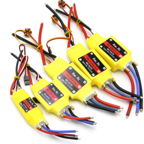 1 piezas 2-6 S 30A/50A/80A/100A/200A ESC 5 V/3A 5 V/5A UBEC sin escobillas controlador de velocidad ESC para RC barco UBEC 200A/S ► Foto 1/6