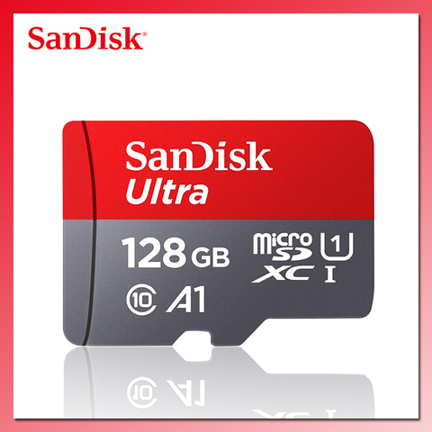 SanDisk-tarjeta de memoria MicroSD A1 de 64GB, 128GB, 256GB, 200GB, 32GB, 16GB, UHS-I, TF, 400GB, Clase 10, MicroSD Ultra ► Foto 1/6