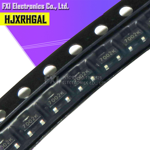 100 piezas 2N7002LT1G SOT23 2N7002 SOT SMD 702 SOT23-3 señal pequeña MOSFET 60 V, 115 mA, n-canal nuevo original ► Foto 1/2