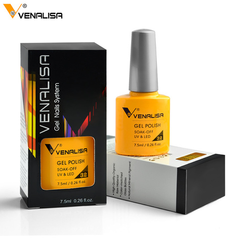 Venalisa-Nuevo diseño de uñas artísticas, esmalte de uñas en GEL, esmalte de uñas de Gel UV, 60 colores de verano ► Foto 1/6