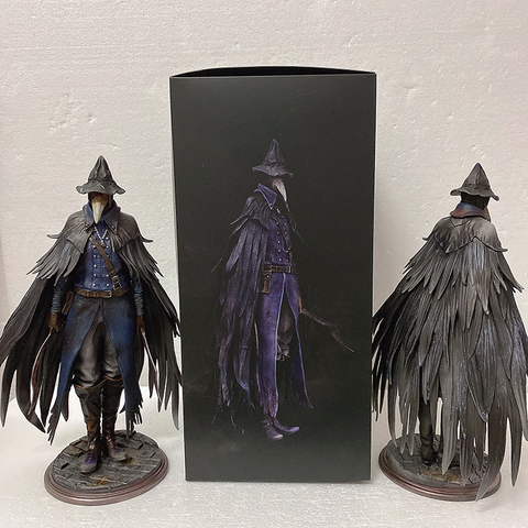 FIGURA DE ACCIÓN DE Bloodborne, Eileen, The Crow, Bloodborne, The Old Hunter, Hoz, modelo a escala 1/6, muñeco de juguete para regalo, 30cm, 12 pulgadas ► Foto 1/5