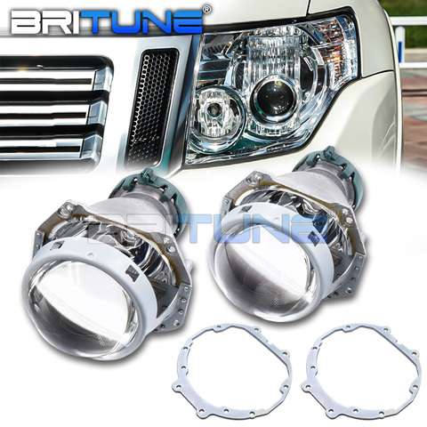 Hella-lente 3R G5 D2S para faro delantero de Mitsubishi Pajero Wagon, 3,0 bi-xenón, proyector D2H HID, lámpara LED, accesorios de luces de coche ► Foto 1/6