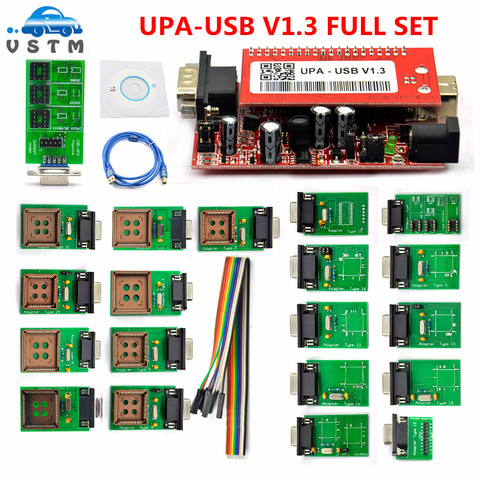 Programador UPAUSB de UPA-USB UPA, adaptador completo, V1.3, con Chip ECU, Tunning, OBD2, gran oferta, 2022 ► Foto 1/6