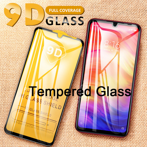 Vidrio Templado 9D para Redmi Note 7 vidrio Protector para Redmi K20 Pro 7A Protector de pantalla en Redmi Note Xiaomi 6 Pro 5 4X4 de la película ► Foto 1/6