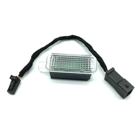 Led guante caja lámpara suelo maletero luz convertidor macho Cable para A1 A2 A3 A4 B6 B7 B8 A5 A6 C5 C6 A7 A8 Q3 Q5 Q7 TT Sear Leon ► Foto 1/6