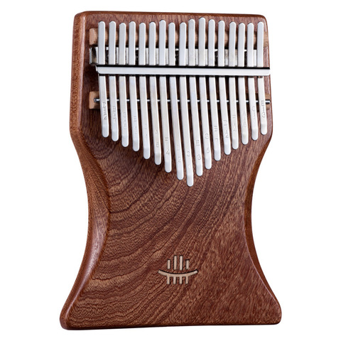 Hluru Kalimba, 17 teclas, Piano de pulgar, madera Gecko, placa Kalimba profesional, mbira, palo de rosa, instrumento Musical para principiantes ► Foto 1/6