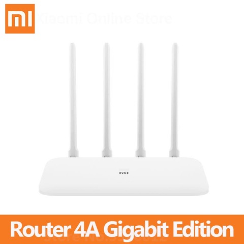 Xiaomi-Router 4A Gigabit Edition 100M 1000M 2,4 GHz 5GHz WiFi ROM 16MB DDR3 64MB 128MB 1167Mbps, compatible con Control remoto por aplicación IPv6 ► Foto 1/5