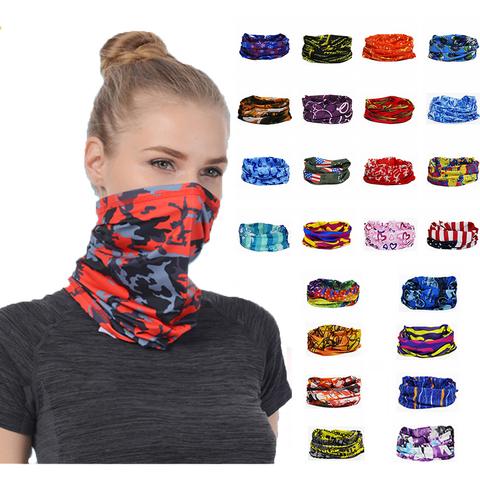 Mascarilla de protección facial para hombre y mujer, cubreboca para la cabeza, Tubo Bandana, bufanda, gorros deportivos, a prueba de polvo, para pesca al aire libre, 1 unidad ► Foto 1/6