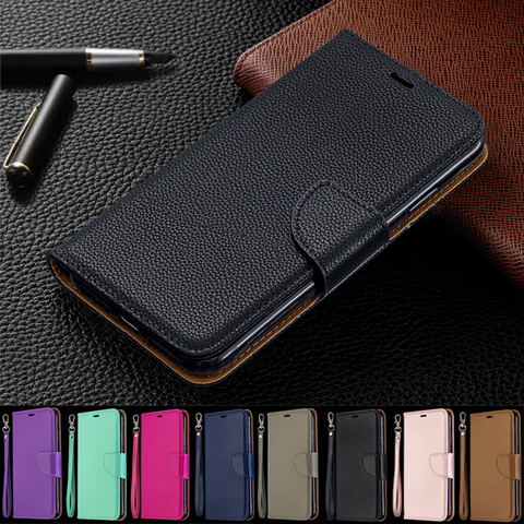 Xiaomi Redmi Nota 7 caso cuero Flip caso Redmi Note 7 Pro Coque de la cartera magnética cubierta para Xiomi Redmi 7 note7 casos de teléfono ► Foto 1/6