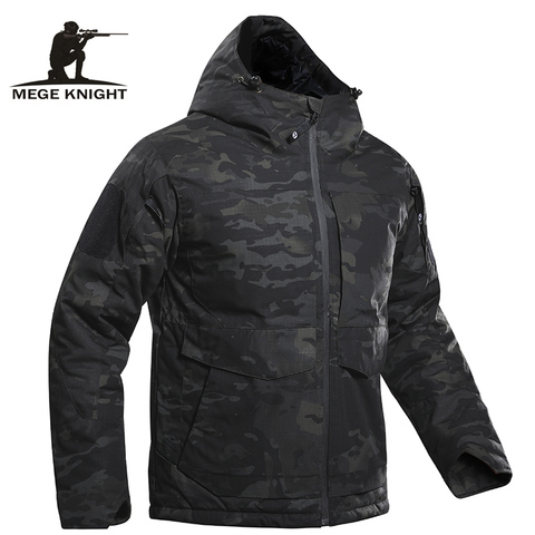 Mege-Chaqueta táctica para invierno, abrigo de camuflaje, ropa militar de combate, Multicam, prendas de vestir Airsoft cálidas para exteriores, cortavientos ► Foto 1/6