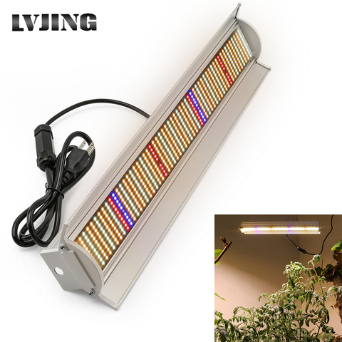 LVJING lleno espectro LED crecer luz 560LEDs PCBA 280W de cultivo hidropónico lámpara tubo interior de semillero de la planta de crecimiento iluminación w/ Plug ► Foto 1/6