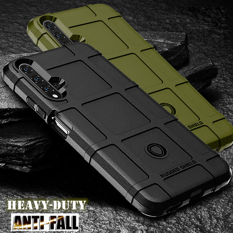 Funda a prueba de golpes para móvil, carcasa de armadura militar para Huawei P30, P20, E Pro P40 Lite, Honor 8A, 30i, 10i, 20, 10 Lite, 9C, 9X, 8X, 8S, 20S ► Foto 1/6