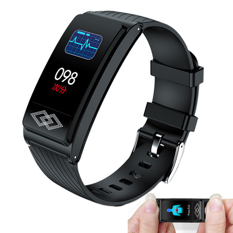 Pulsera inteligente ECG + PPG para hombre y mujer, Smartwatch deportivo  resistente al agua, con rastreador