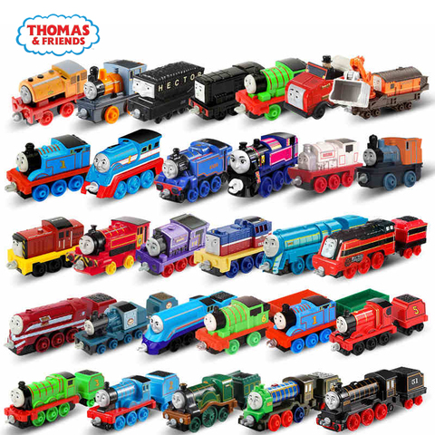 Trackmaster-Coche de juguete para niños, modelo de coche de juguete Original de Thomas y sus amigos, escala 1:43, para regalo de cumpleaños ► Foto 1/6