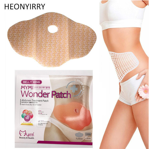 Parche de adelgazamiento rápido Mymi Wonder, parche adelgazante para el Abdomen, para quemar grasa, herramienta para pérdida de peso, 10 Uds. ► Foto 1/6