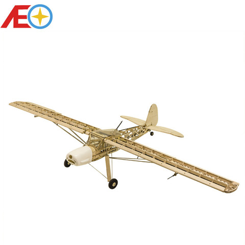 2022 nueva escala RC Balsawood avión láser de corte de Fieseler Storch Fi 156 1600mm (63) balsa Kit DIY edificio de madera modelo ► Foto 1/6