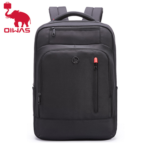 Oiwas-Mochila multifunción para ordenador portátil para hombre y mujer, morral escolar de gran capacidad de 15,6 pulgadas para viaje y negocios ► Foto 1/6