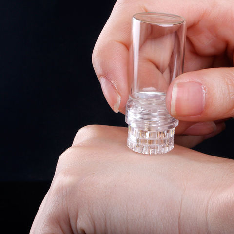 Hydra-aplicador de microagujas, botella de vidrio, suero inyectado en microagujas reutilizables para la piel ► Foto 1/6