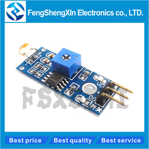 1 Uds LM393 3pin 5516 Módulo Sensor fotosensible de detección de luz sensible óptica para arduino DIY Kit ► Foto 1/2