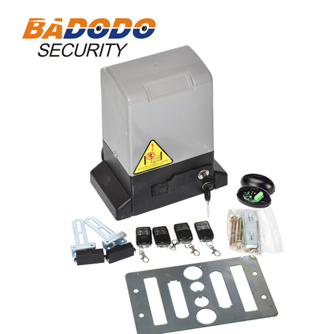 Abridor de puerta deslizante automático 1600lbs 2646lbs 3306lbs equipo electrico de pista de trabajo pesado Kit de seguridad de Motor de camino de entrada ► Foto 1/6