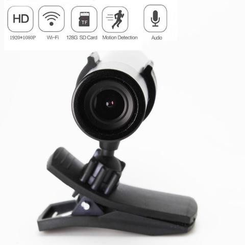 Mini cámara 1080P Wifi videocámara P2P Control remoto HD micro Cámara wi fi cámaras pequeñas Mini cámara IP Wifi soporte 128G TF tarjeta ► Foto 1/6