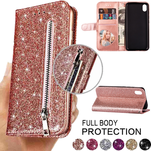 Funda de cuero con tapa para Xiaomi Redmi Note 9 Pro Max 8 7 Pro 9 SE CC9 POCO X2 7A 8A A3 Lite ► Foto 1/6