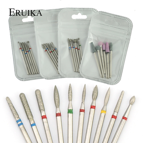 6 unids/pack de uñas de fresado Rotary Burr para archivos de uñas cutícula limpio brocas aparatos para manicura herramientas de arte ► Foto 1/6