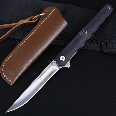 Cuchillo plegable de bolsillo táctico para exteriores, herramienta multiusos de supervivencia, senderismo, Camping y caza, EDC, defensa personal, M390, nuevo ► Foto 1/6