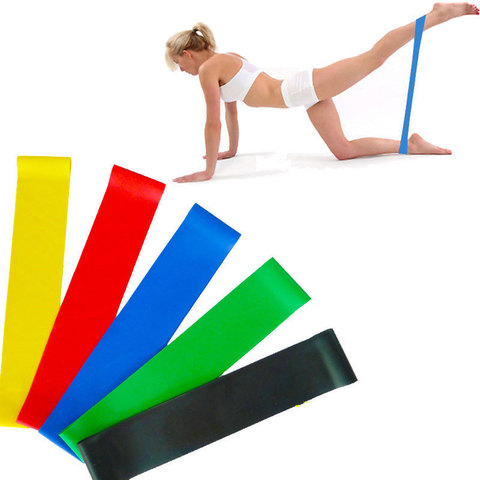 Bandas de resistencia para Yoga, cintas elásticas para entrenamiento deportivo, Pilates, Fitness, correas para ejercicio, gimnasio, Crossfit ► Foto 1/6