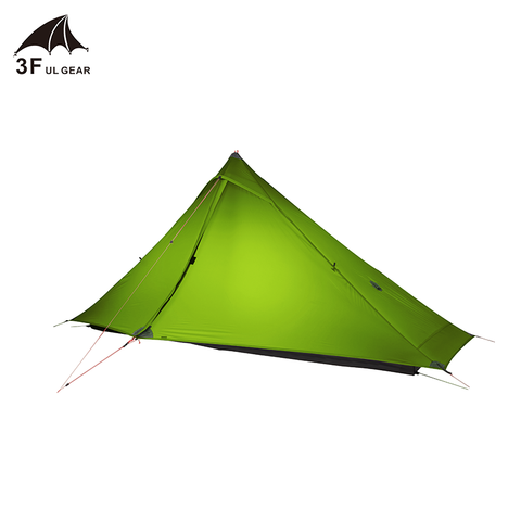 3F UL GEAR-Tienda de campaña LanShan 1 pro para exteriores, tolda ultraliviana profesional de 3 estaciones, carpa de silicona en ambos lados, material de nailon 20D, capacidad para 1 persona ► Foto 1/6